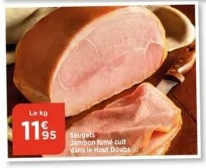 jambon fumé 