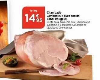 jambon cuit Label 5