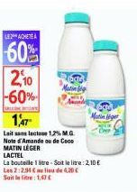 lait sans lactose Lactel