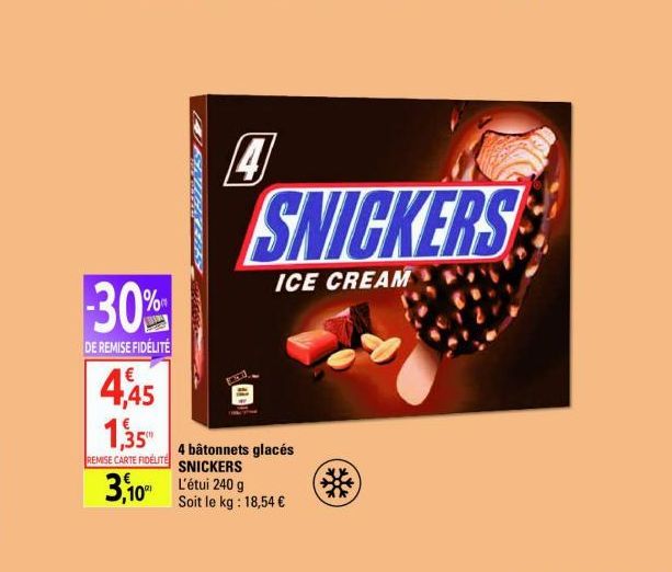 soldes Snickers