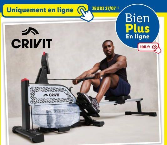 CRIVIT JEUDI 27/07: Obtenez Bien Plus En Ligne avec le Produit Lidl!