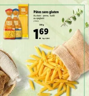 pâtes sans gluten 