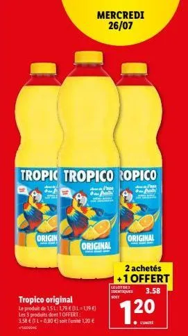 promos tropico