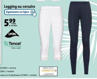 Trouvez ce Look parfait avec le Legging ou Corsaire Fight 5.99 Lycra Tencel OEKO-TEX STANDARD 100!