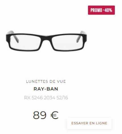 lunettes Promo