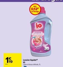 Economisez 0,12€ sur votre Lessive Liquide: Nettoyez Laine et Tissus Délicats!