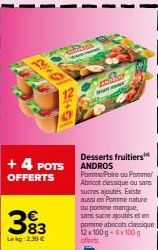 desserts Andros