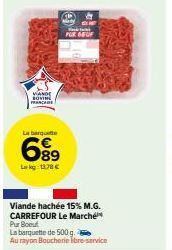 viande hachée Carrefour