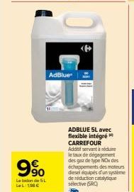 Offre exceptionnelle: AdBlue CARREFOUR avec flexible intégré à seulement 196€!