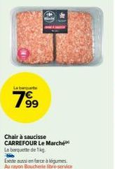 Labu 7999 Chair à Saucisse Carrefour - Le Marché: 1kg et Farce à Légumes!