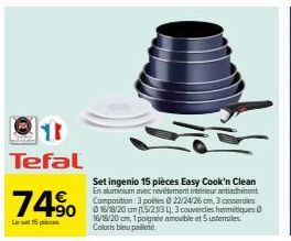 revêtement intérieur Tefal