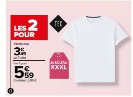 Vendul 399 Tahit Lan: 2 pour 5%9, Lu XXXL à 2,80€!