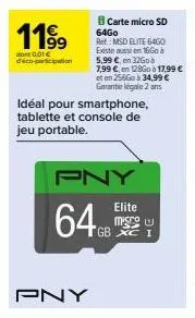 carte micro pny