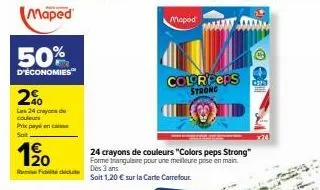 crayons maped