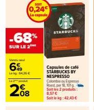 capsules de café Nespresso