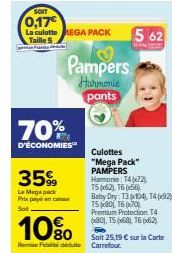 culotte Pampers