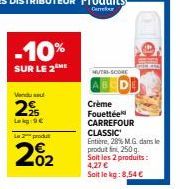 crème Carrefour