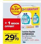 ahhhhh ! supercroix bora bora et maroc à 478€ - 3 bidons + 1 offert à 29% de réduction !