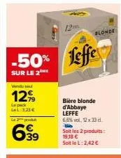 bière blonde leffe