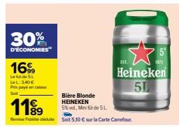 bière blonde Heineken