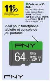 carte Micro PNY