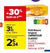 beurre Carrefour