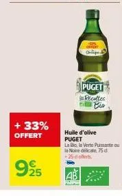 huile d'olive puget