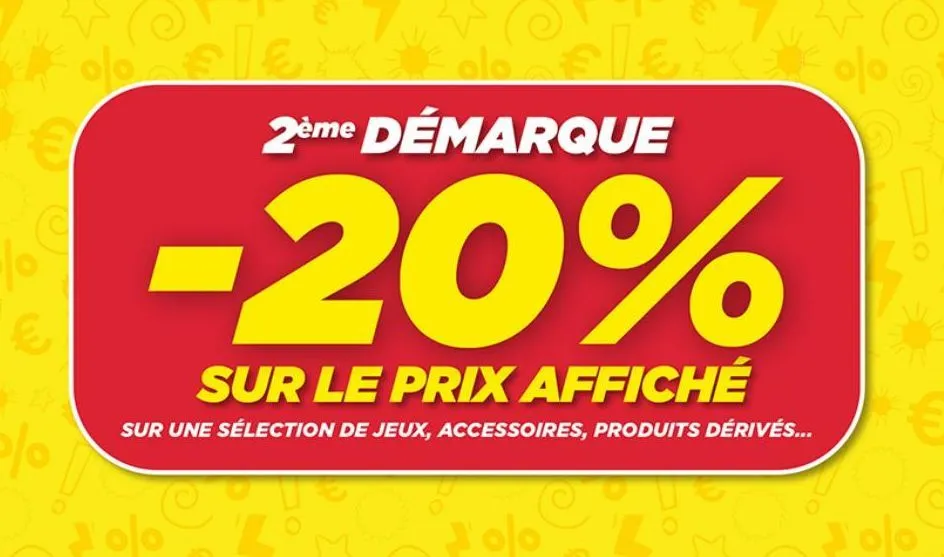 bénéficiez de -20% sur une sélection de jeux, accessoires et produits dérivés : tolo, folo, jolo - pas à €!