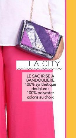 Le Sac irisé à bandoulière