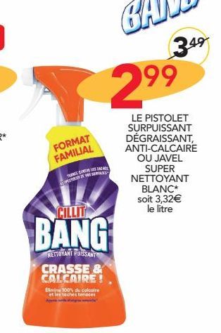 Dégraissez, Anticalez et Nettoyez avec le Pistolet Surpuissant : Promo spéciale et Caractéristiques Surpuissantes !”