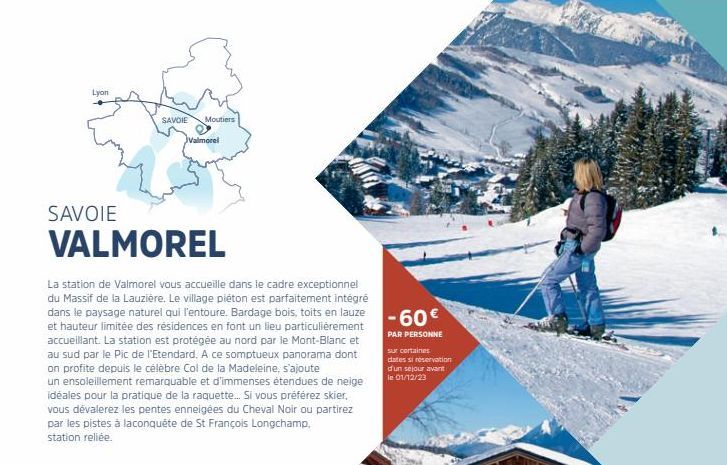 Valmorel, Ski dans la Nature Splendide de la Lauzière - Réservez Votre Week-End à Lyon et Savoie!