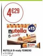 4€29  nutella 15 B-ready  nutella 