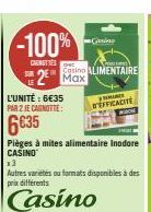 Max Pièges à Mites Alimentaire Inodore, 2 pour 6€35! Profitez des autres variétés et formats disponibles à des prix différents.