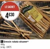 C Gressin rubata sésame 400g  Lekg: 10€75 