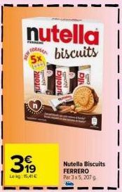 biscuits Nutella