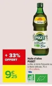 huile d'olive puget