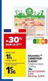 allumettes Carrefour