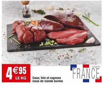 4€95  origine  FRANCE 