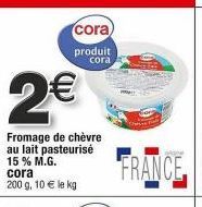 fromage de chèvre Cora