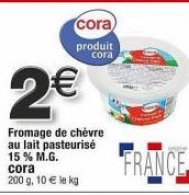 fromage de chèvre Cora