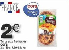 Offre Spéciale : Cora Milli Tarte aux Fromages 130g, 2€ !