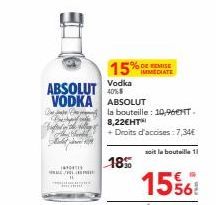 vodka Absolut