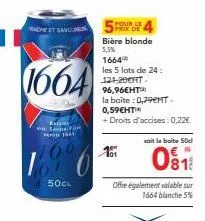 bière blonde 