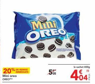 sachet Oreo