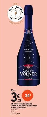 vin mousseux Charles Volner