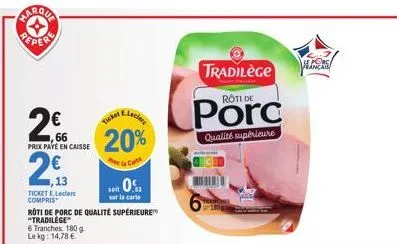 rôti de porc 