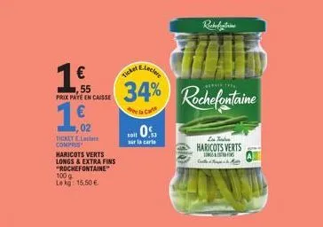 haricots verts rochefontaine