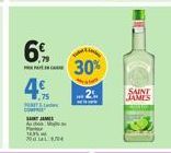 Y  6%  SAINT JAMES  09/04  30%  .2%.  www  SAINT JAMES  P 