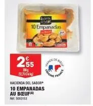 promo sur 10 empanadas au boeuf hacienda del sabor - 5003153 - det origina - france