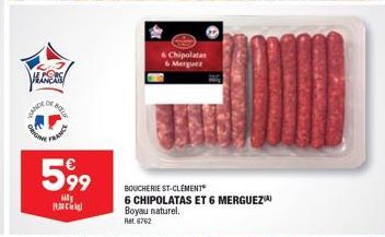 merguez Boucherie St-Clément